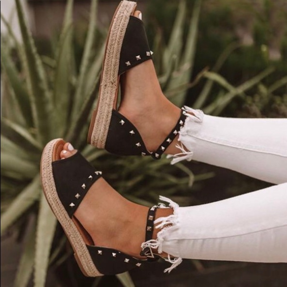 Studded sandals